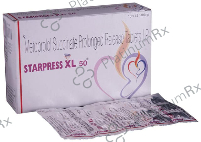 Starpress XL 50mg Tablet PR 15s