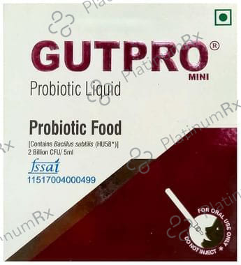 Gutpro Mini Probiotic Liquid 5mll