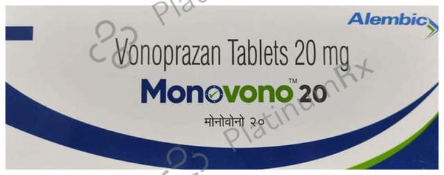 Monovono 20mg Tablet 10s