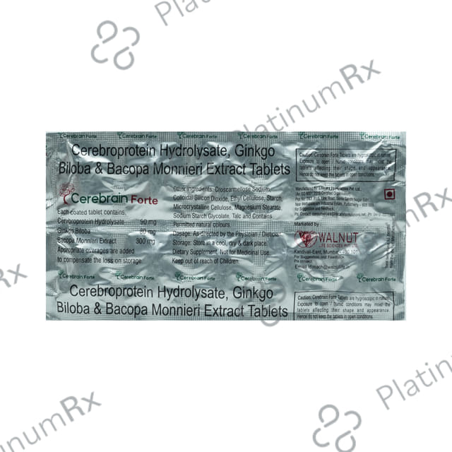 Cerebrain 90mg Forte Tablet 10s