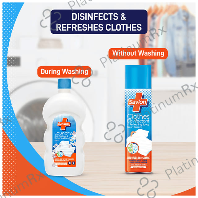 Savlon Laundry Disinfectant & Refreshing Liquid Fresh Blossom 1 Ltr
