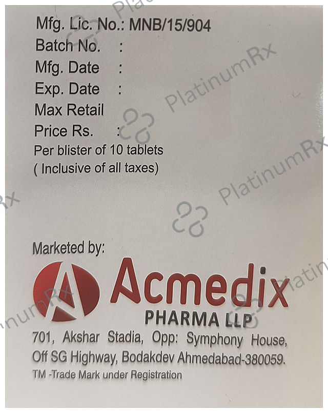 Acvilda-M 1000mg/50mg Tablet