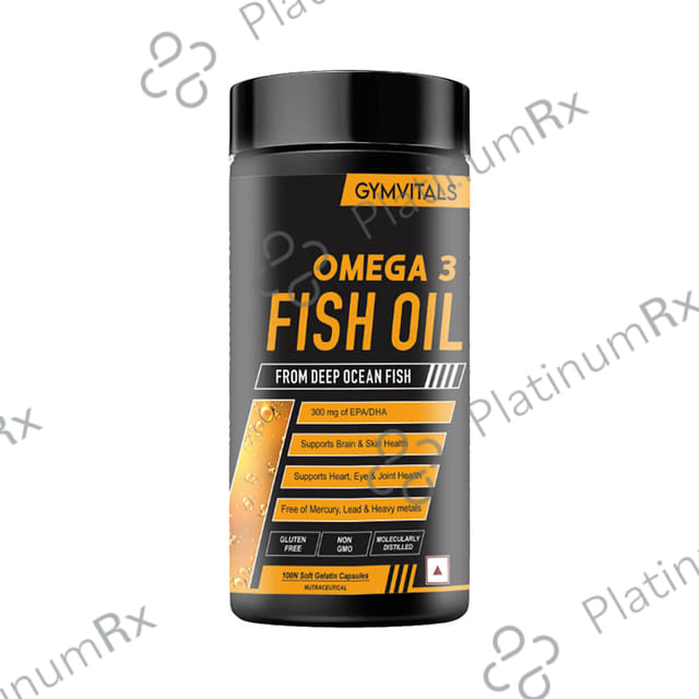 Gym Vitals Omega 3 Fish Oil Soft Gelatin Capsule 100s