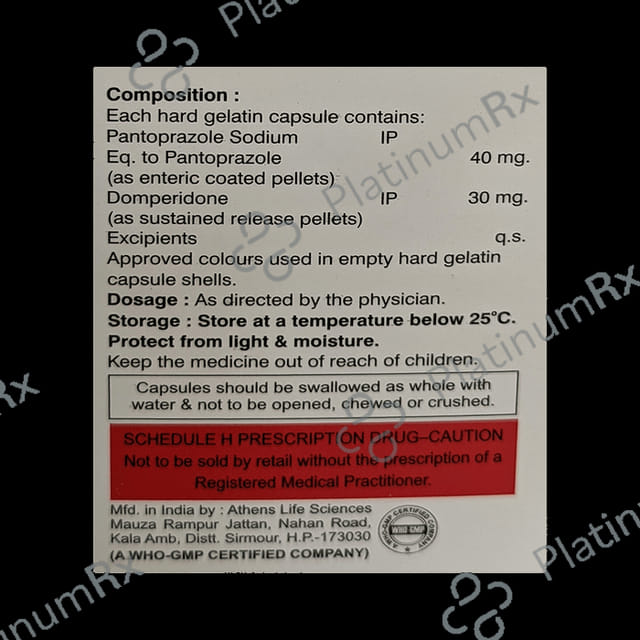 Afixer DSR 30/40mg Capsule 10s