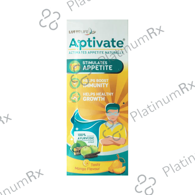 Aptivate 100% Ayurvedic Mango Flavour Syrup 175ml