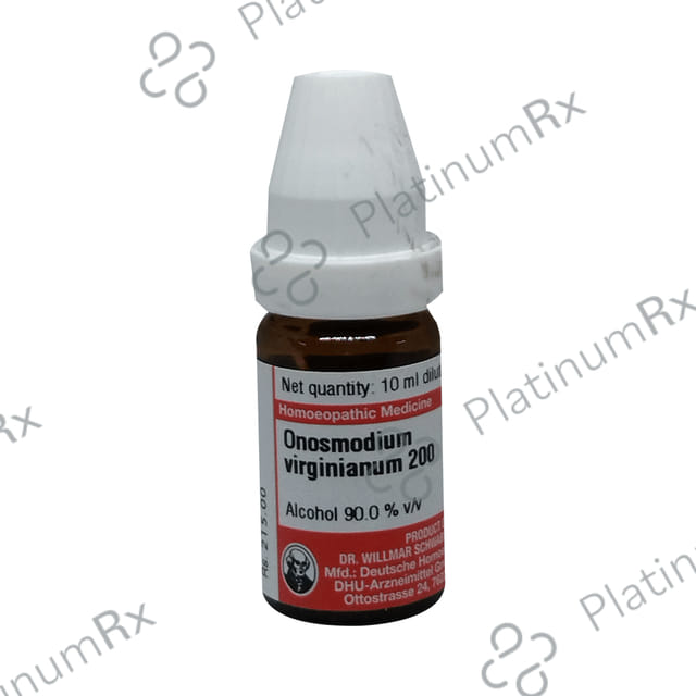 Dr Willmar Schwabe Germany Onosmodium Virginianum Dilution 200