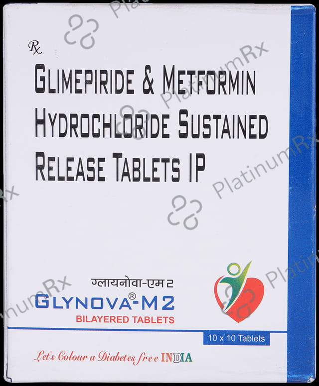 Glynova M 2/500mg Tablet SR 10s