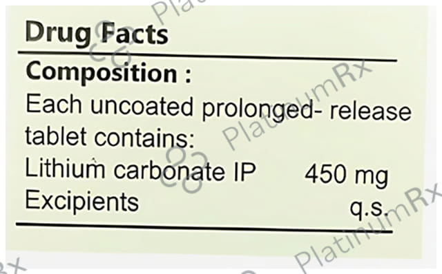 Elcarbonate 450mg Tablet SR 10s