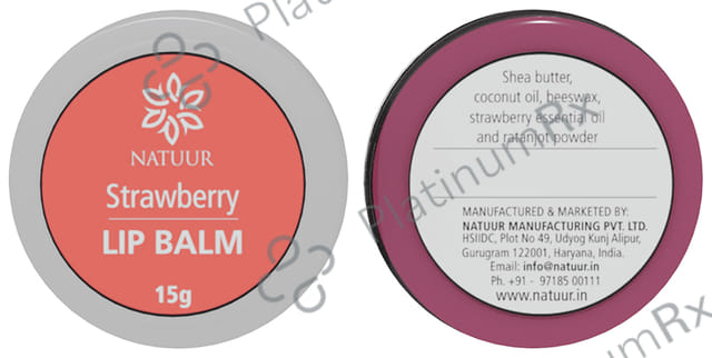 Natuur Balm Lip Strawberry