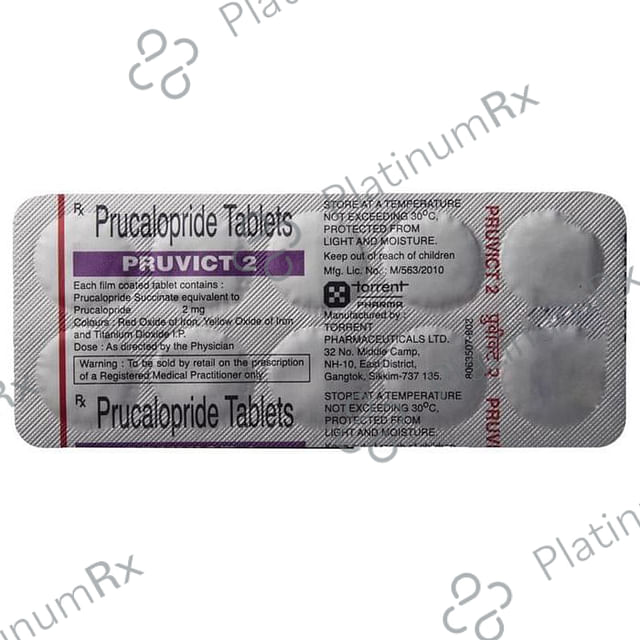 Pruvict 2mg Tablet 10s