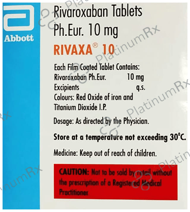 Rivaxa 10mg Tablet 15s
