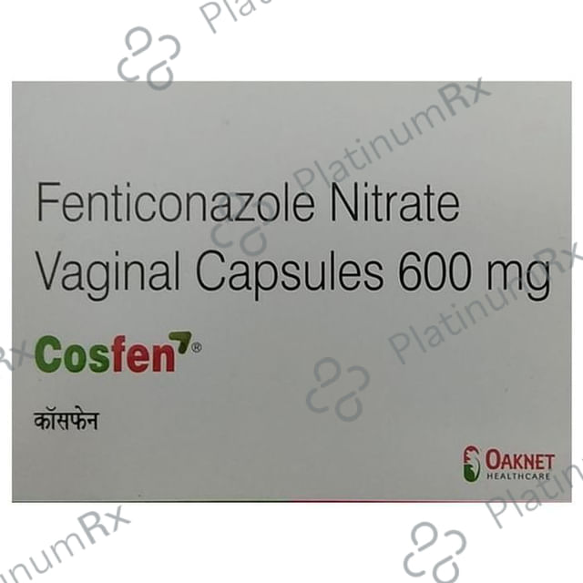 Cosfen 600mg Vaginal Capsule 1s