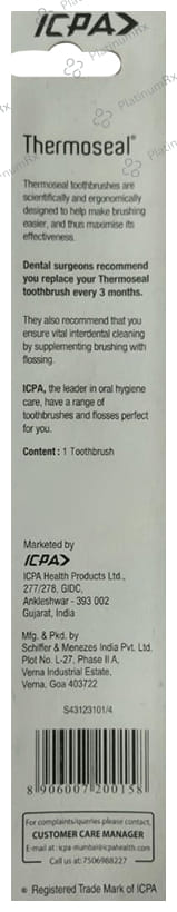 Thermoseal Toothbrush 1s