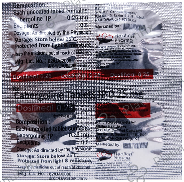 Dostiheal 0.25mg Tablet 4s