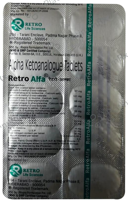 Retroalfa Tablet