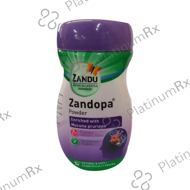 Zandu Zandopa Ayurvedic Powder - Enriched With Mucuna Pruriens & Natural L-Dopa
