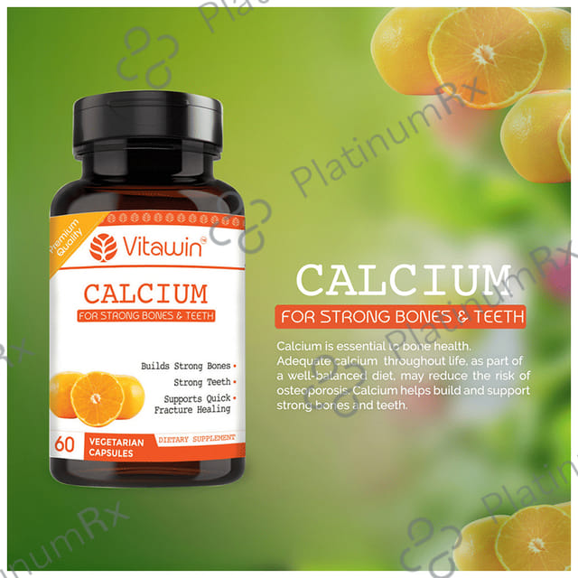 Vitawin Calcium 500mg Vegetarian Capsule