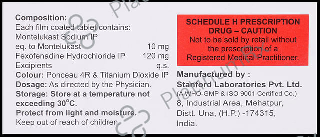 Montegress FX 10mg/120mg Tablet
