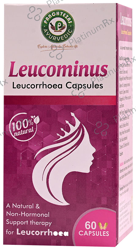 Panchtezas Ayurvedic Leucominus Leucorrhoea Capsule