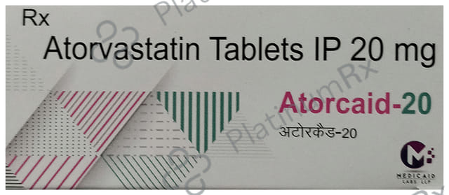 Atorcaid 20mg Tablet 10s