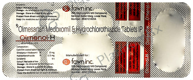 Olmenol H 12.5mg/20mg Tablet