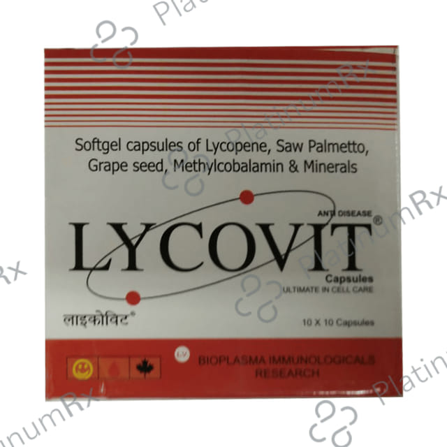 Lycovit Soft Gelatin Capsule