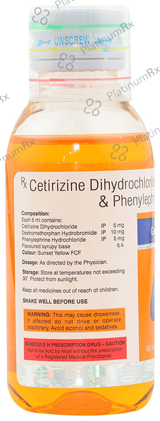 Galirex 5/10/5mg Syrup 60ml
