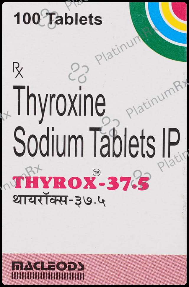 Thyrox 37.5mcg Tablet 100s
