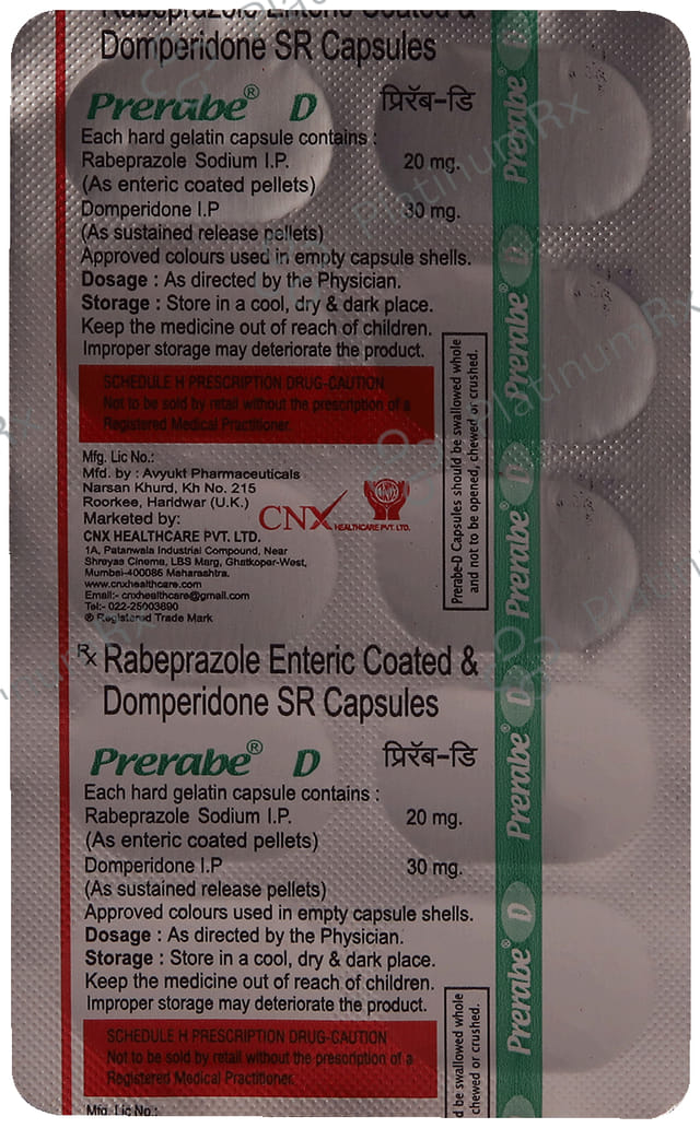 Prerabe D Capsule SR