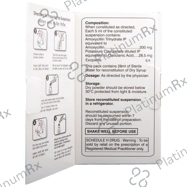 Moxclav BD 228.5mg Powder for Oral Suspension 30ml