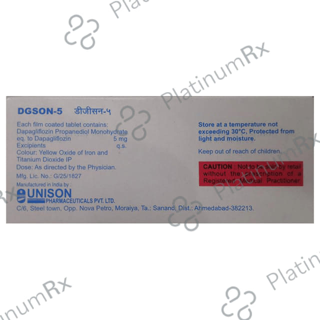 Dgson 5mg Tablet 10s
