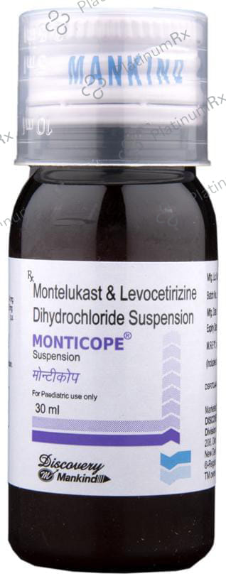 Monticope 2.5/4mg Oral Suspension 30ml