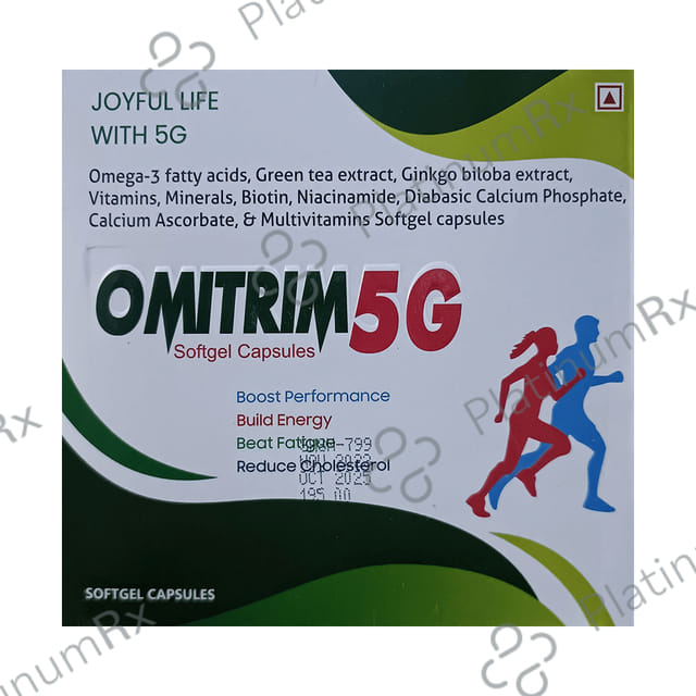 Omitrim 5G Softgel Capsules 10s