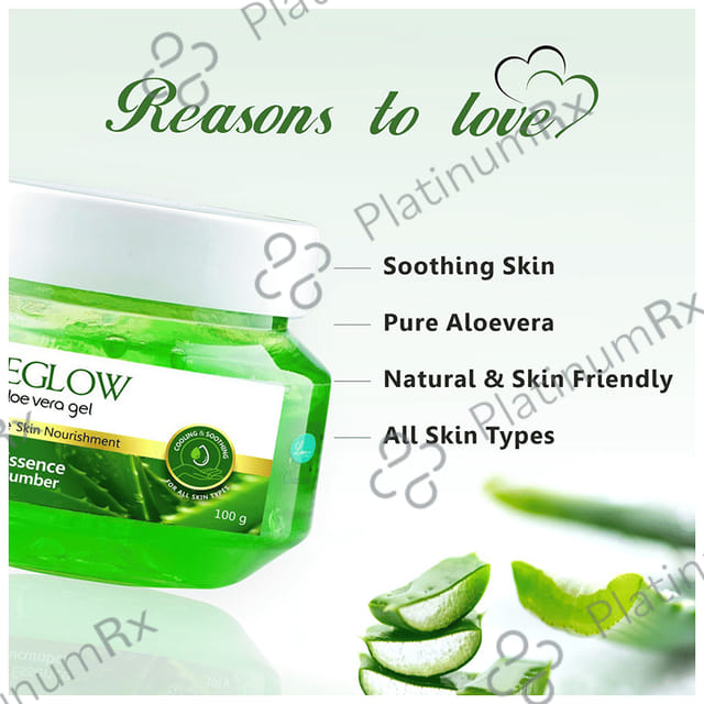Meglow Aloe Vera Gel Aloe Essence With Cucumber