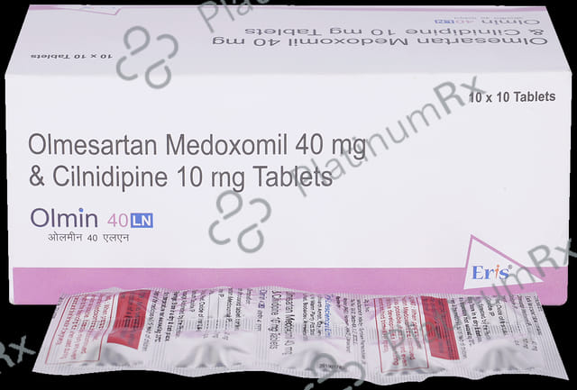 Olmin 40 LN 10/40mg Tablet 10s
