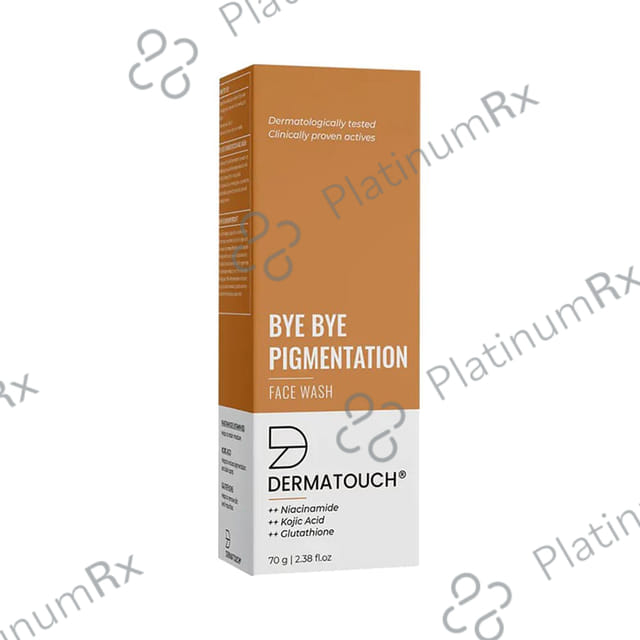 Dermatouch Bye Bye Pigmentation Face Wash 70gm