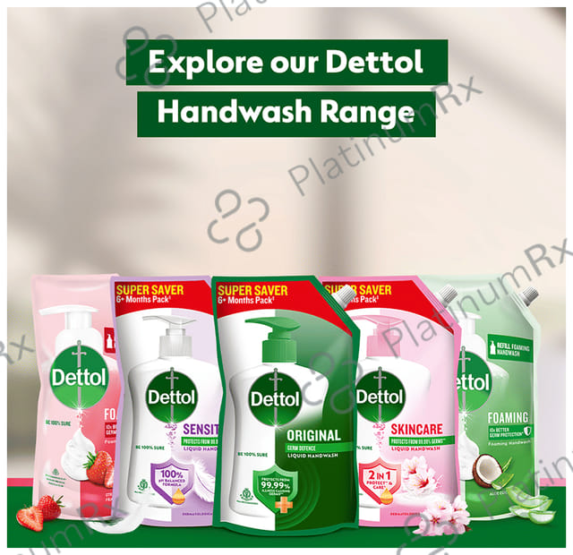 Dettol Skincare Handwash Refill 675ml