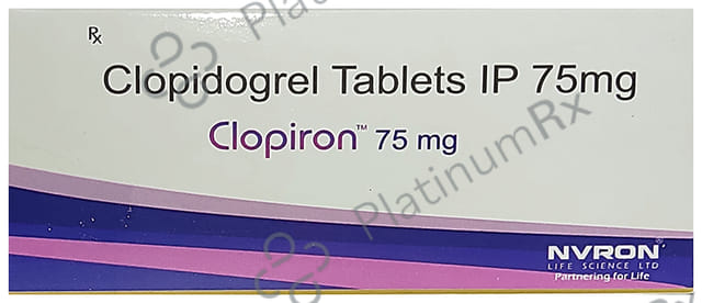 Clopiron 75 Tablet