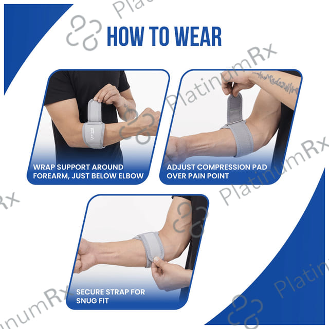 Leeford Tennis Elbow Support Brace Band Large