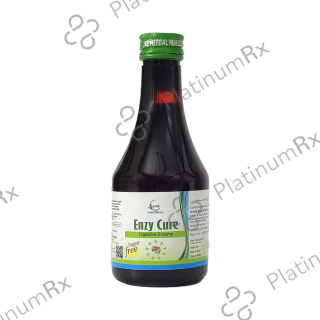 Cure Herbal Remedies Enzy Cure Syrup Sugar Free 200 ml