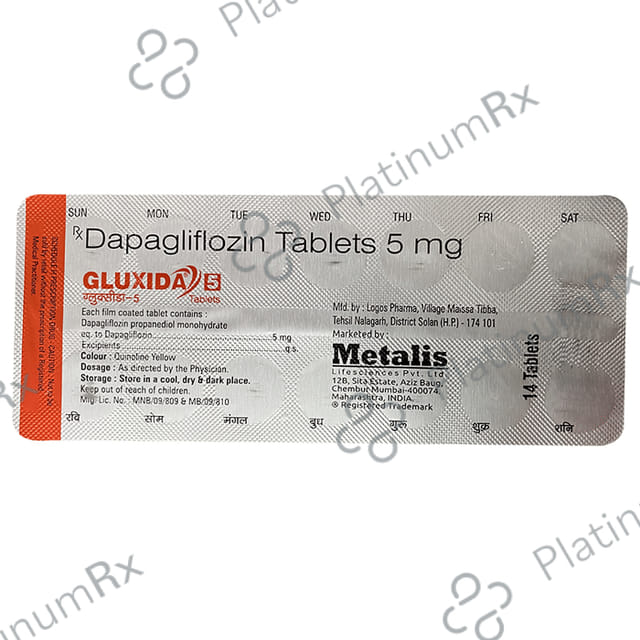 Gluxida 5 Tablet