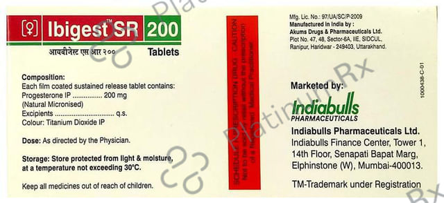 Ibigest SR 200 Tablet