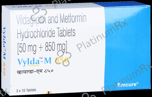 Vylda M 850/50mg Tablet 10s