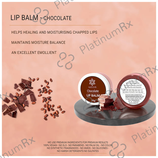 Natuur Lip Balm Chocolate
