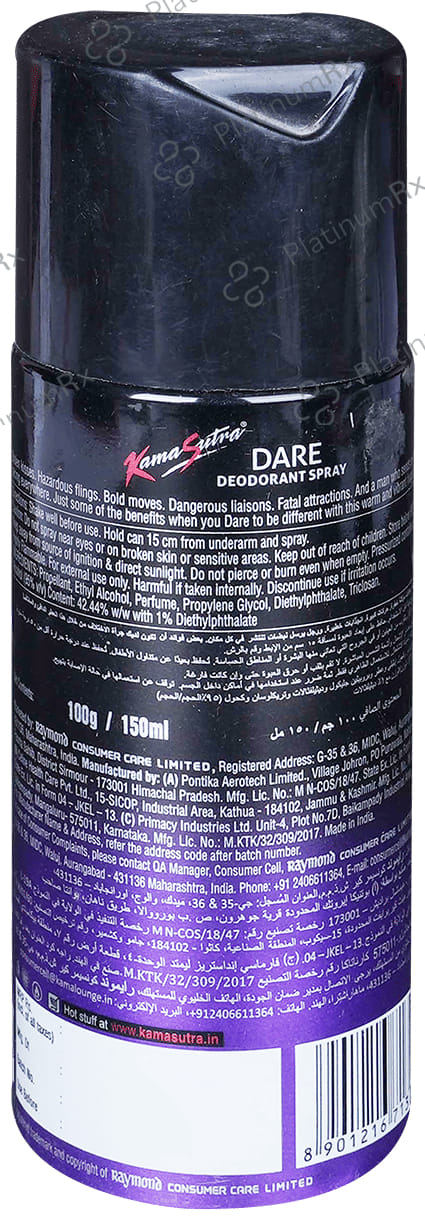 KamaSutra Dare Deo Spray