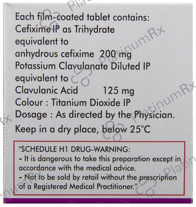 Gramocef CV 200/125mg Tablet 10s