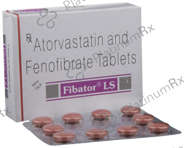 Fibator LS 10/72.5mg Tablet 10s