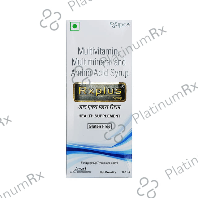 RX Plus Syrup Gluten Free 200ml