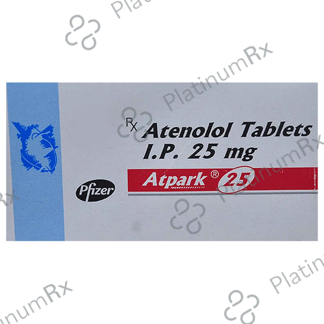 Atpark 25mg Tablet 14s