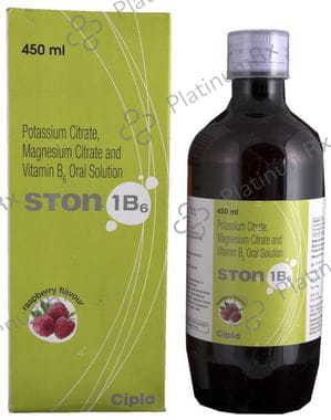 Ston 1B6 Raspberry Oral Solution 450ml